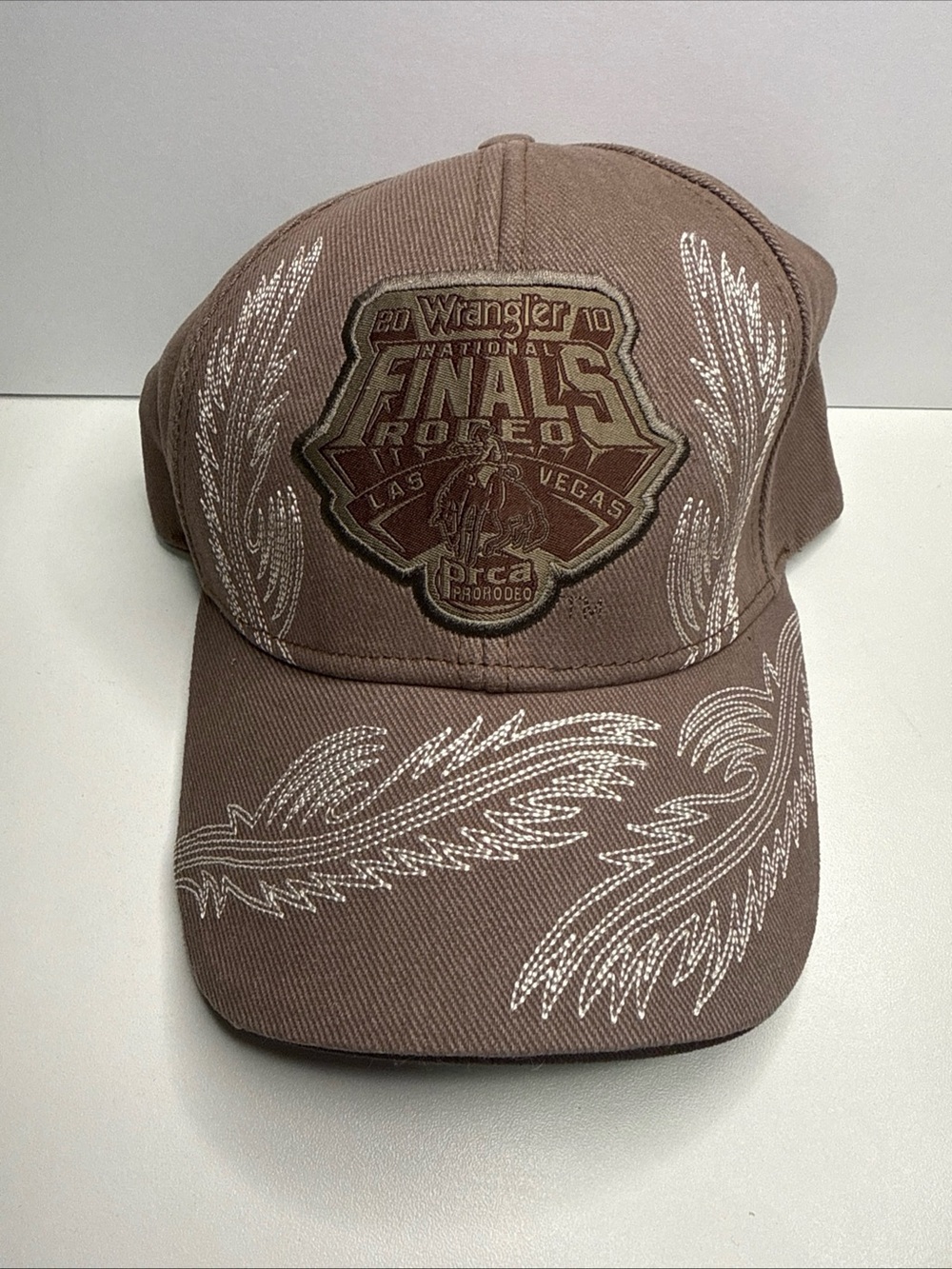 Wrangler Pro Rodeo National finals Las Vegas 2010. Adjustable 💯 cotton hat.